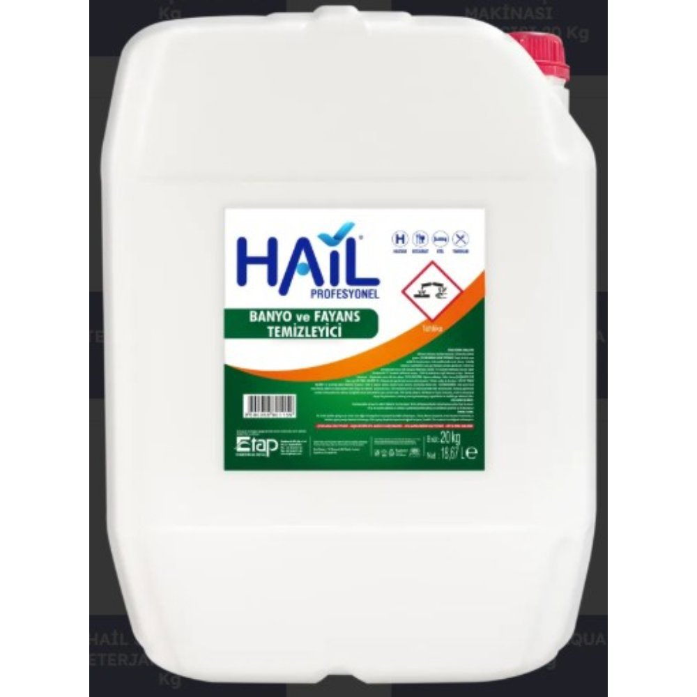 Hail Professional Banyo Ve Fayans Temizleyici 20kg