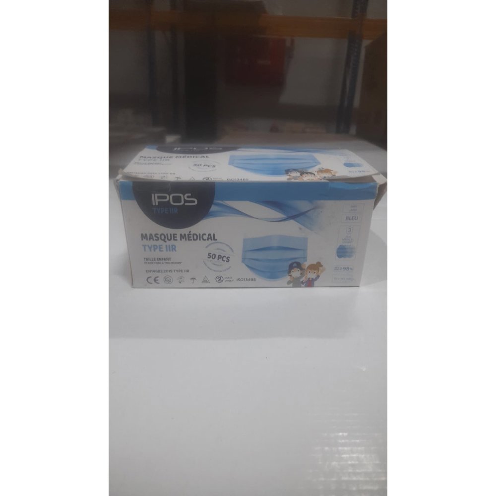 İpos Ipos Cocuk Maskesi Desenli 50'li